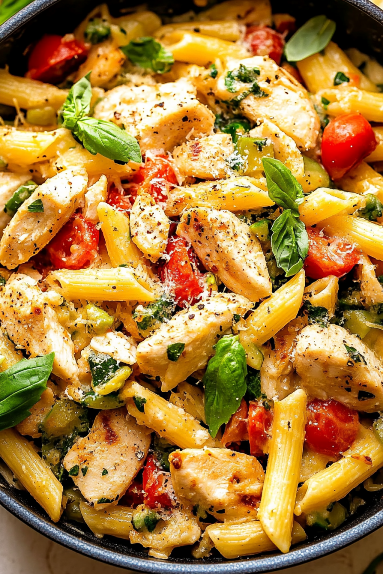 Chicken Pasta Primavera