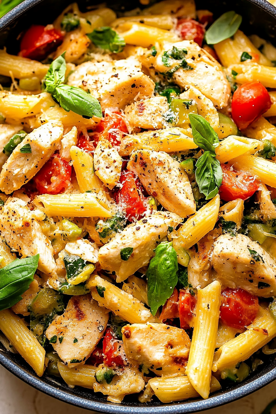 Chicken Pasta Primavera