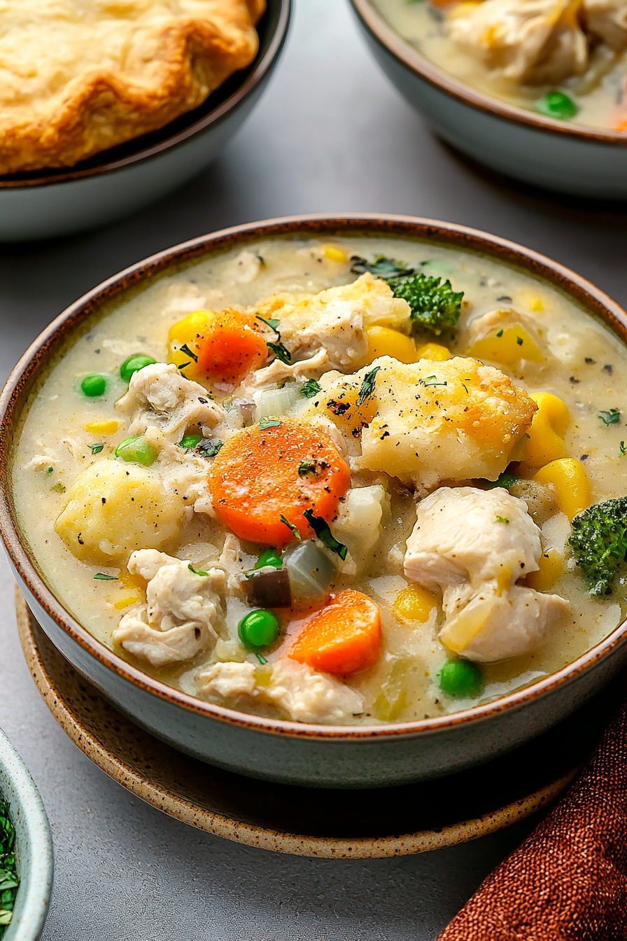 Chicken Pot Pie Soup
