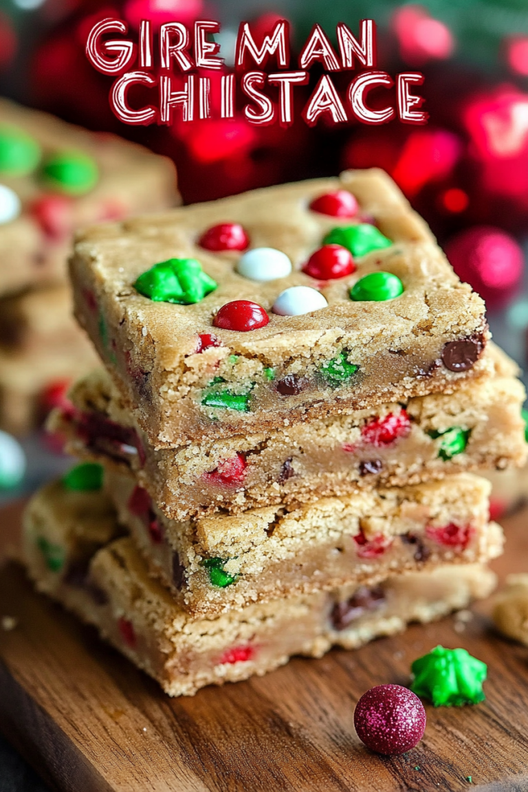 Christmas cookie bars
