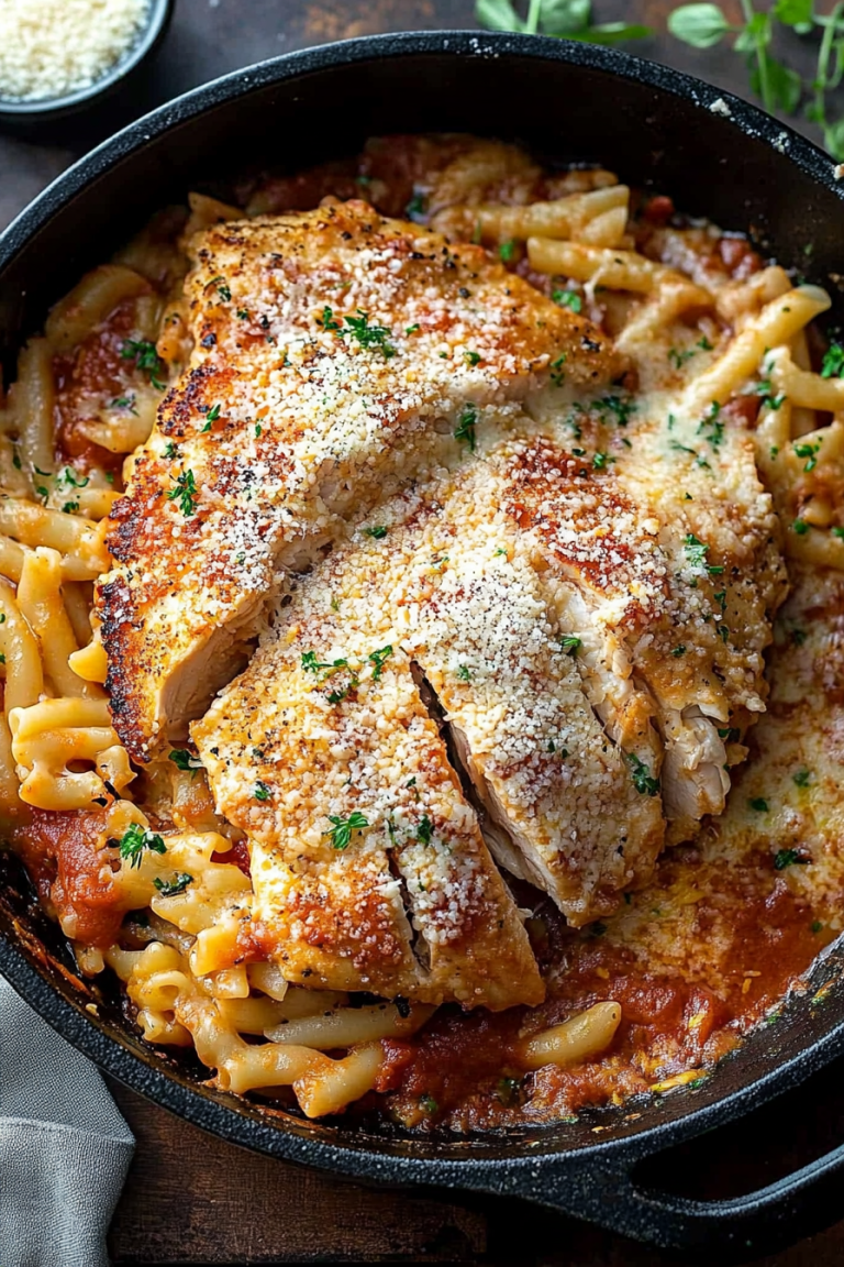 Parmesan Chicken Pasta