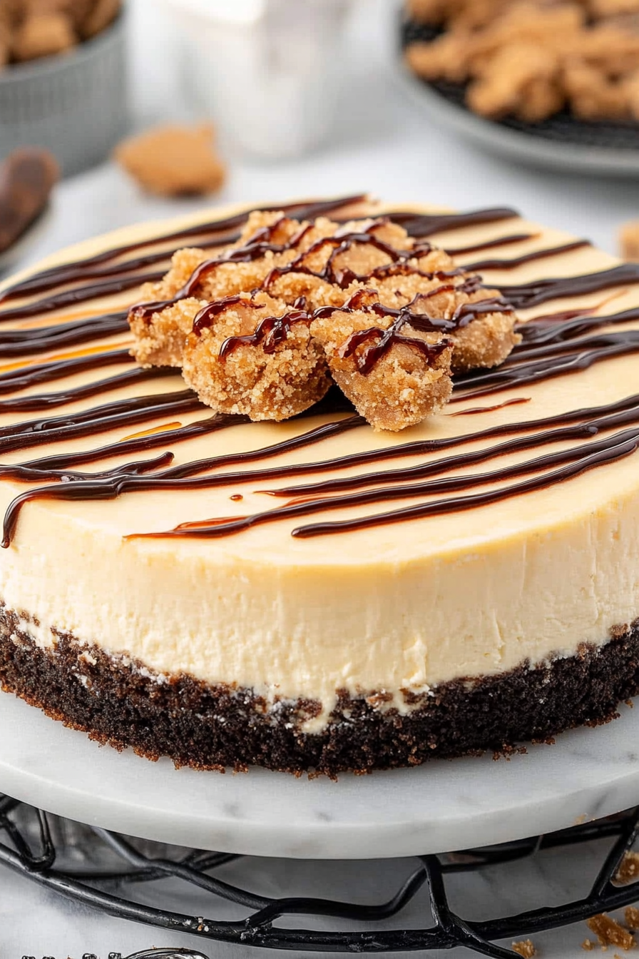 Samoa Cheesecake