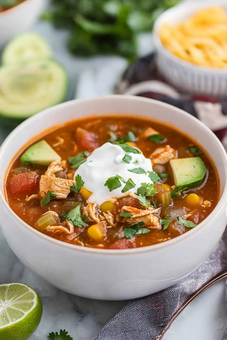 Southwest Chicken Soup
