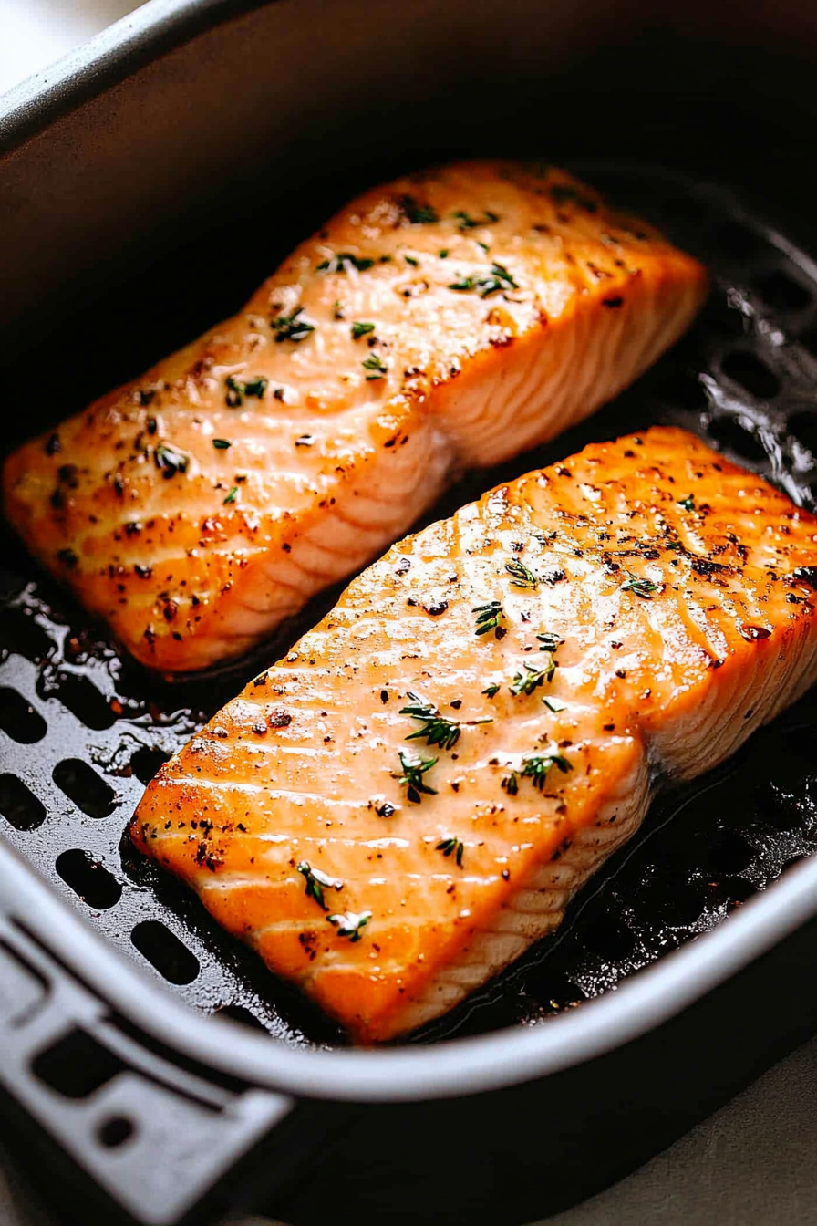 air fryer salmon