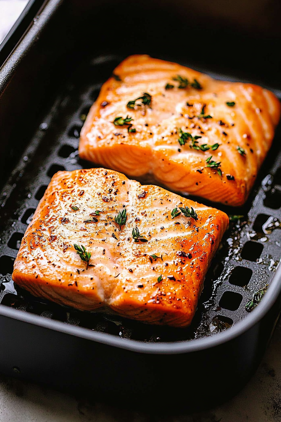 air fryer salmon
