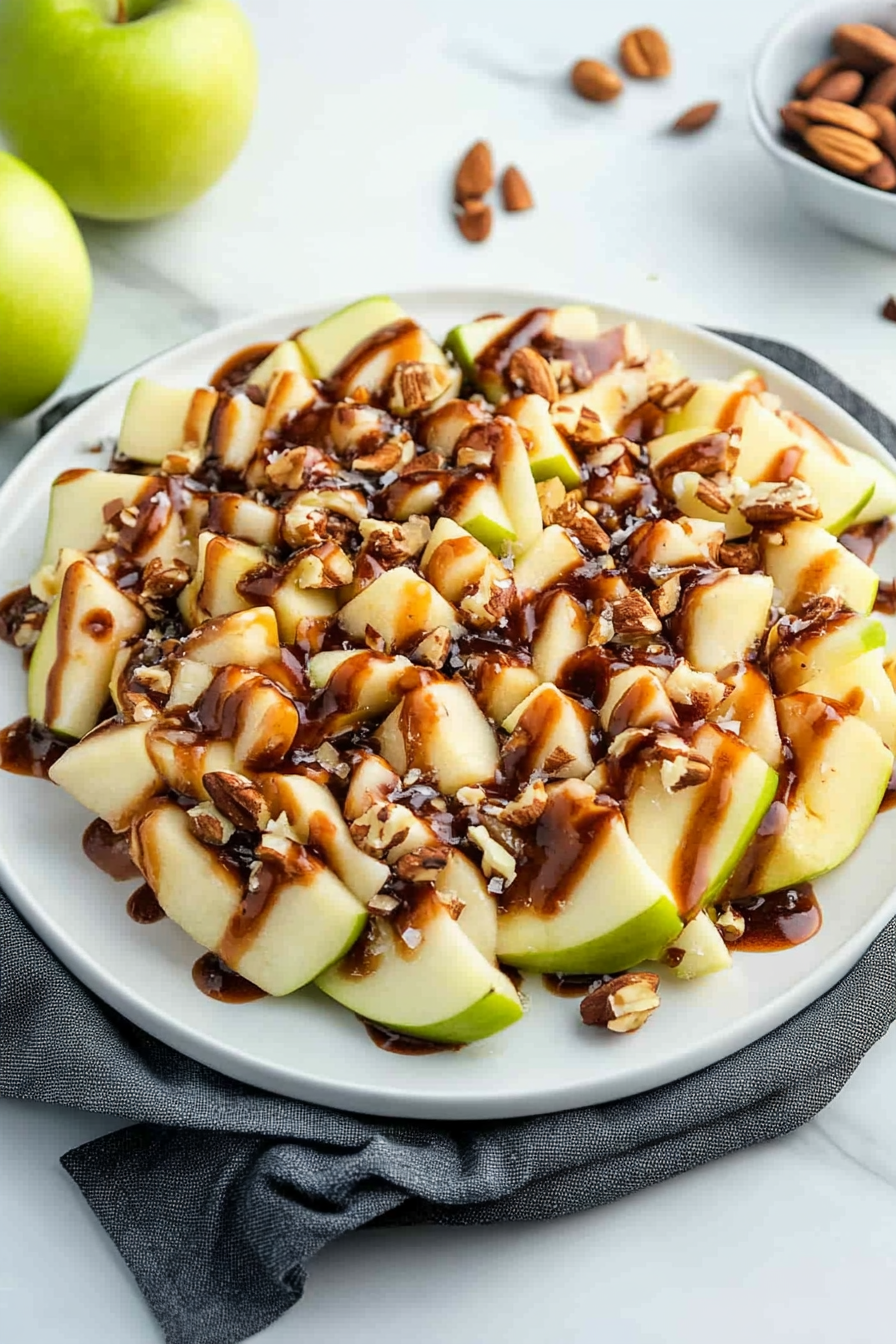apple nachos