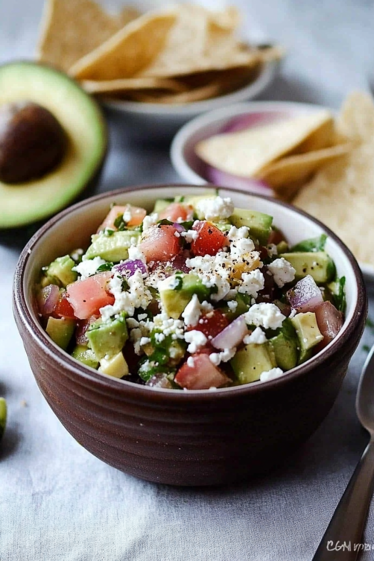 avocado feta salsa