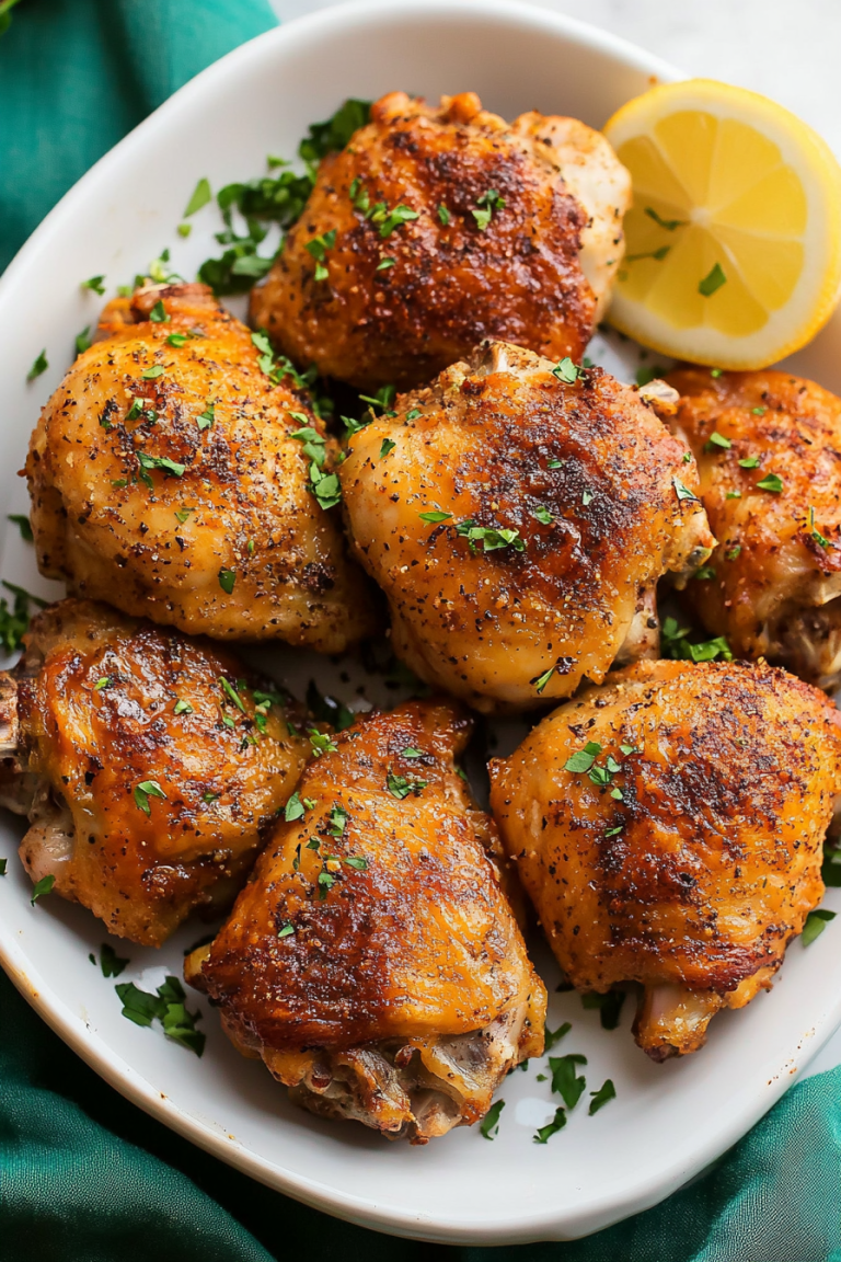 baked chicken thighs