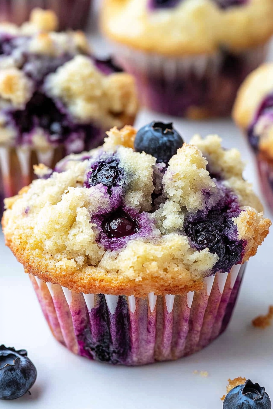 blueberry muffins