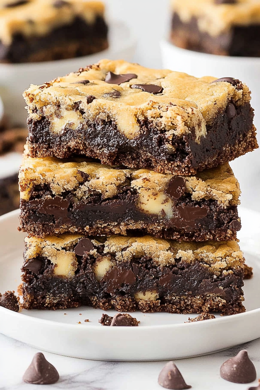 brownie cookie bars