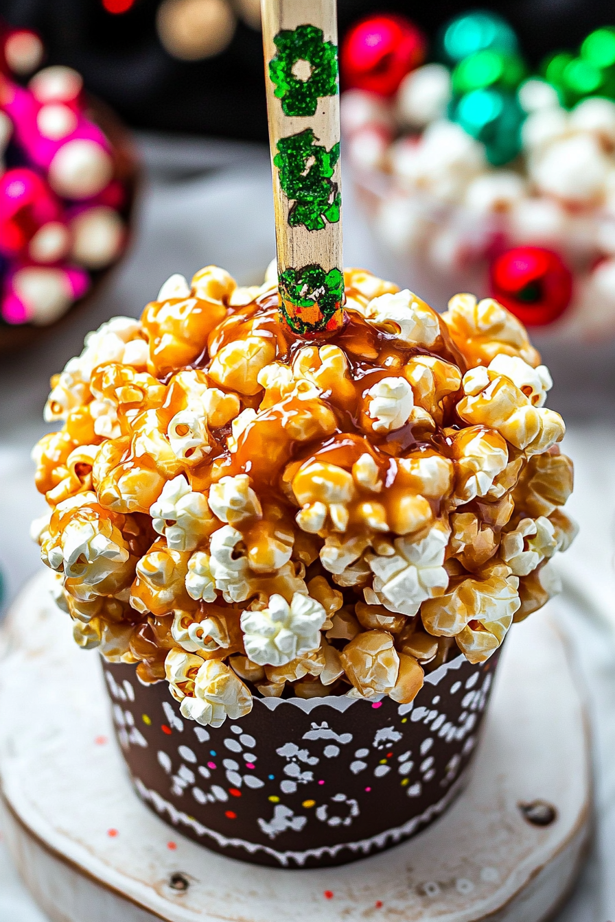 caramel popcorn