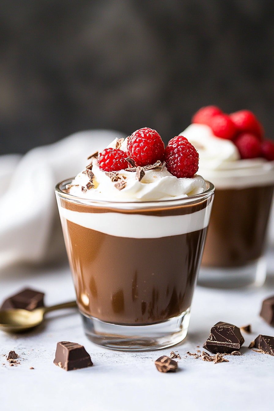 chocolate parfaits