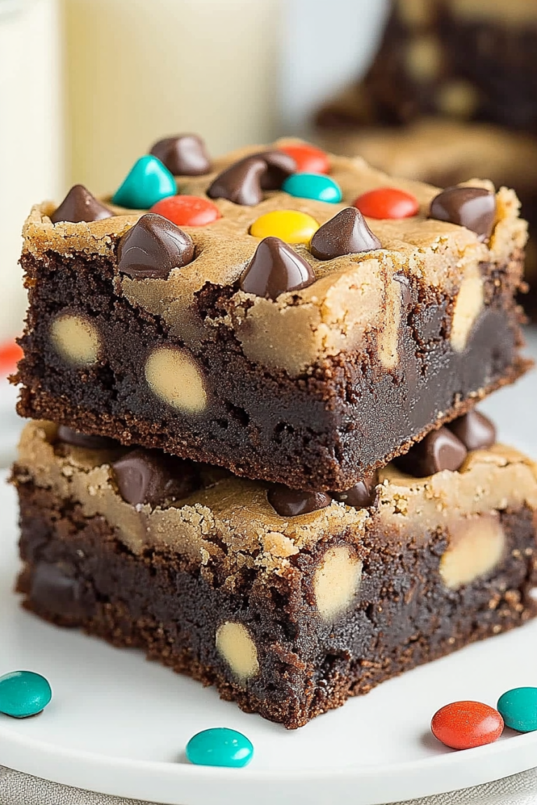 cookie dough brownies