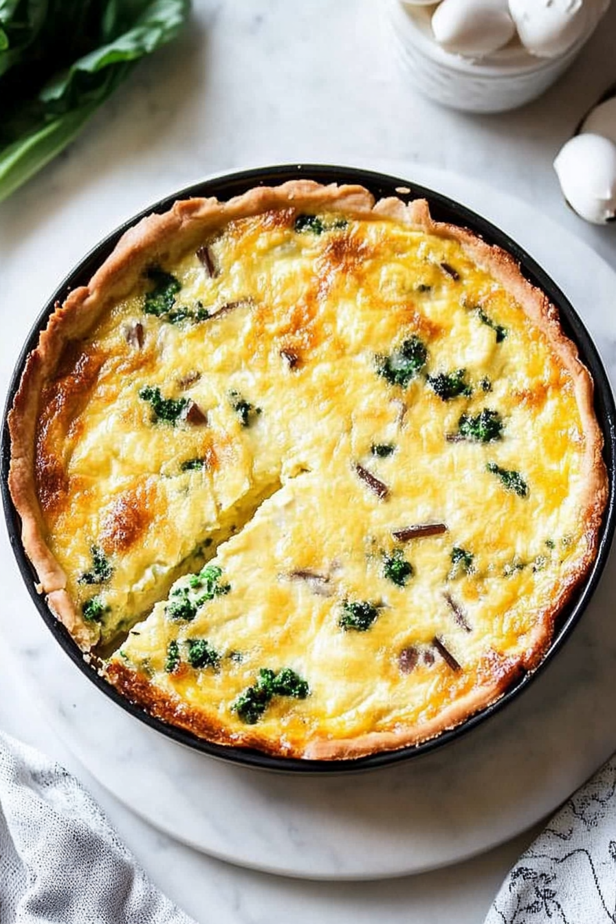 crustless quiche