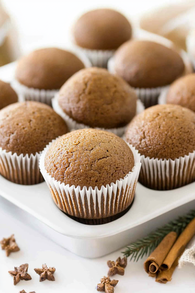 gingerbread muffins