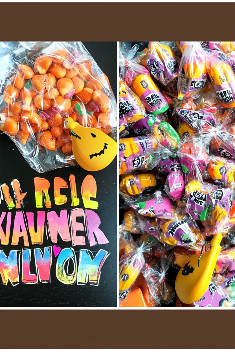 halloween candy sign