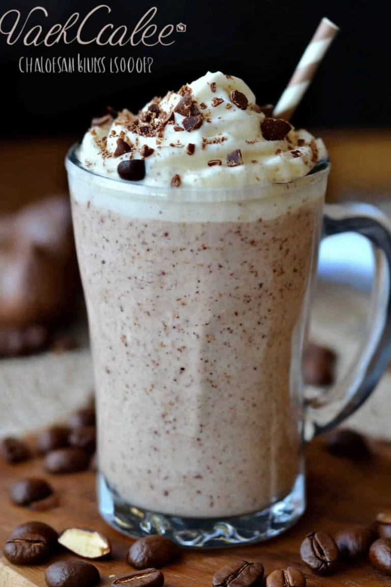 hazelnut coffee shake