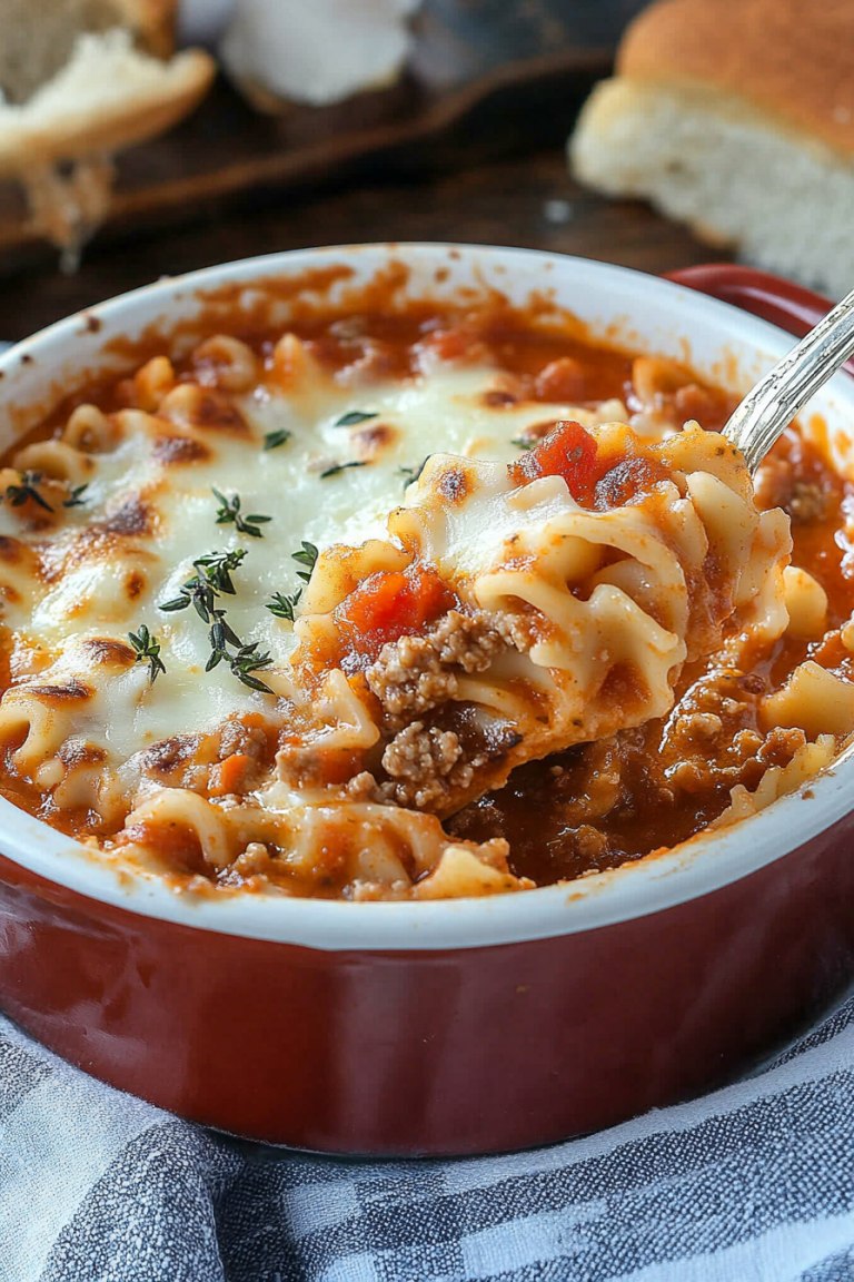 lasagna soup