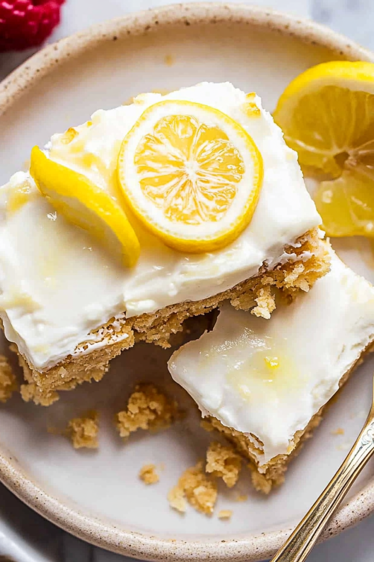 lemon coconut bars