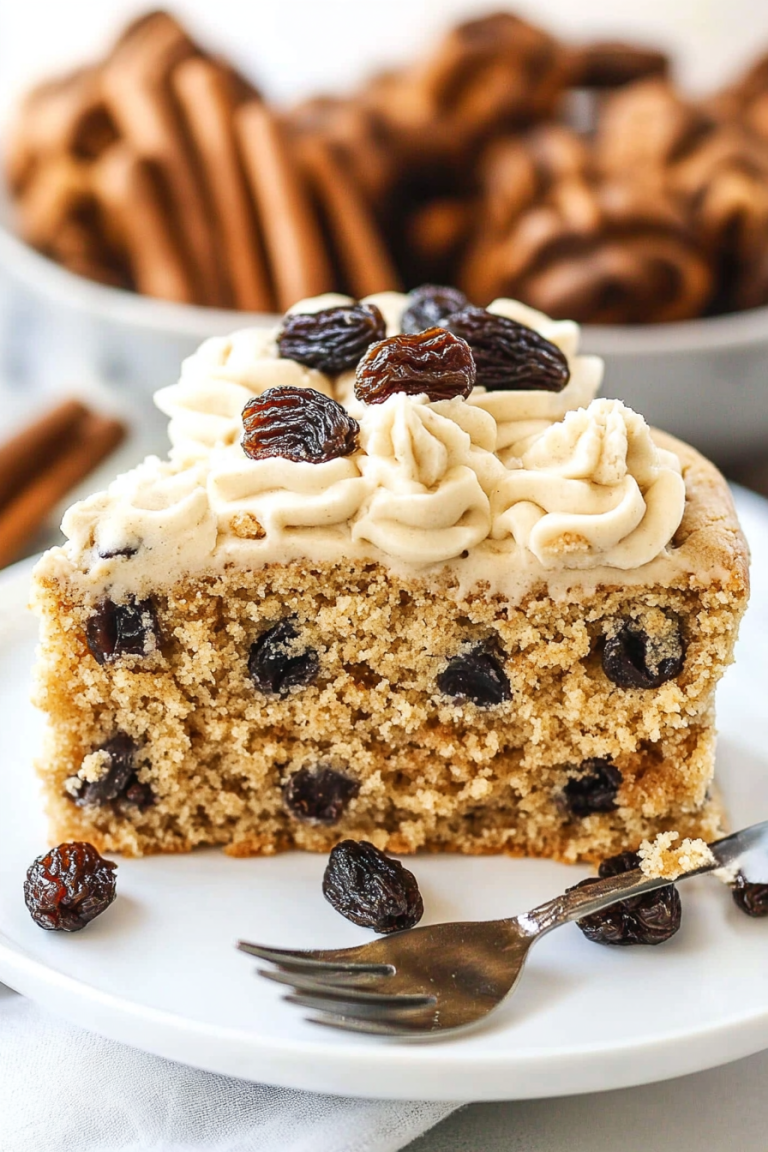 oatmeal raisin cookie cake