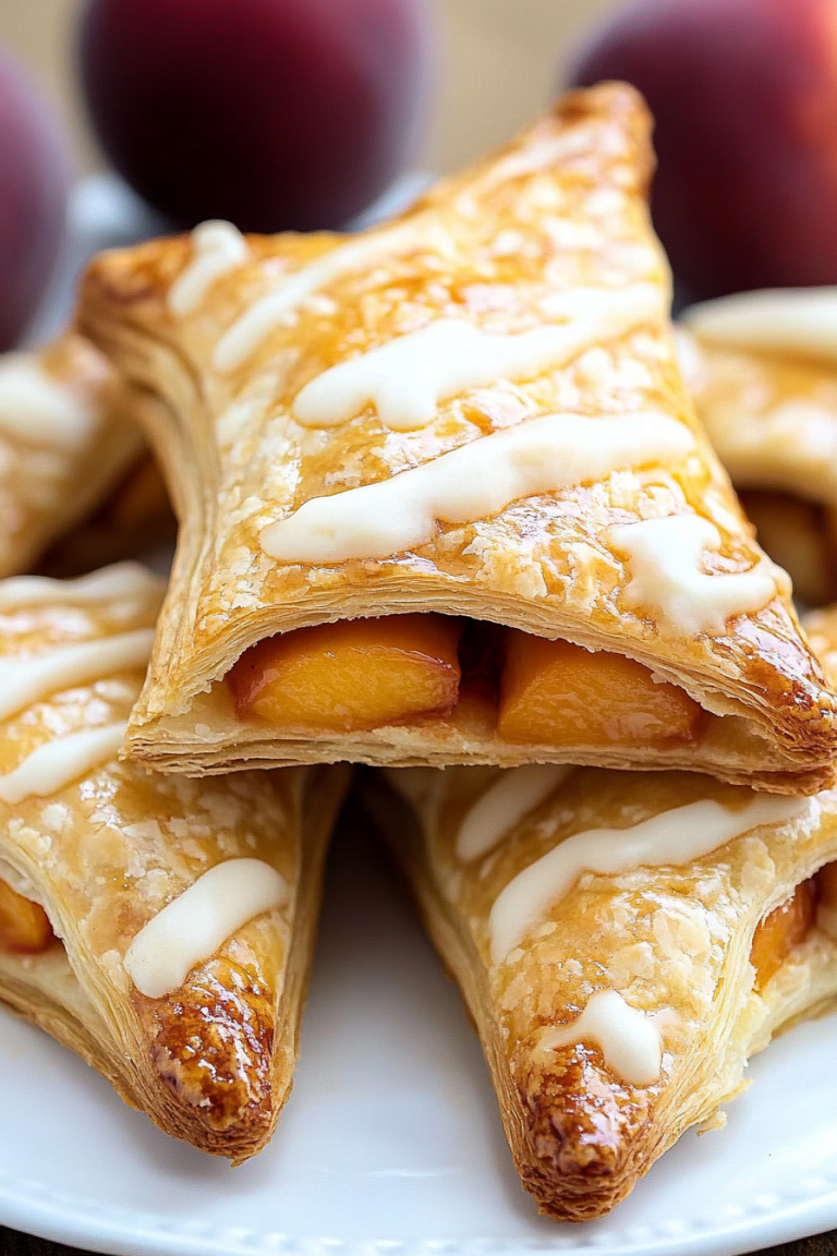 peach pastries