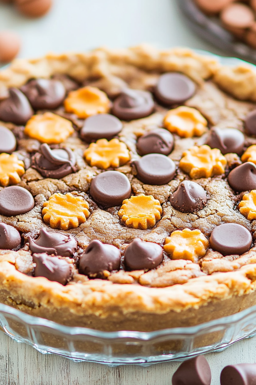 peanut butter cookie pie