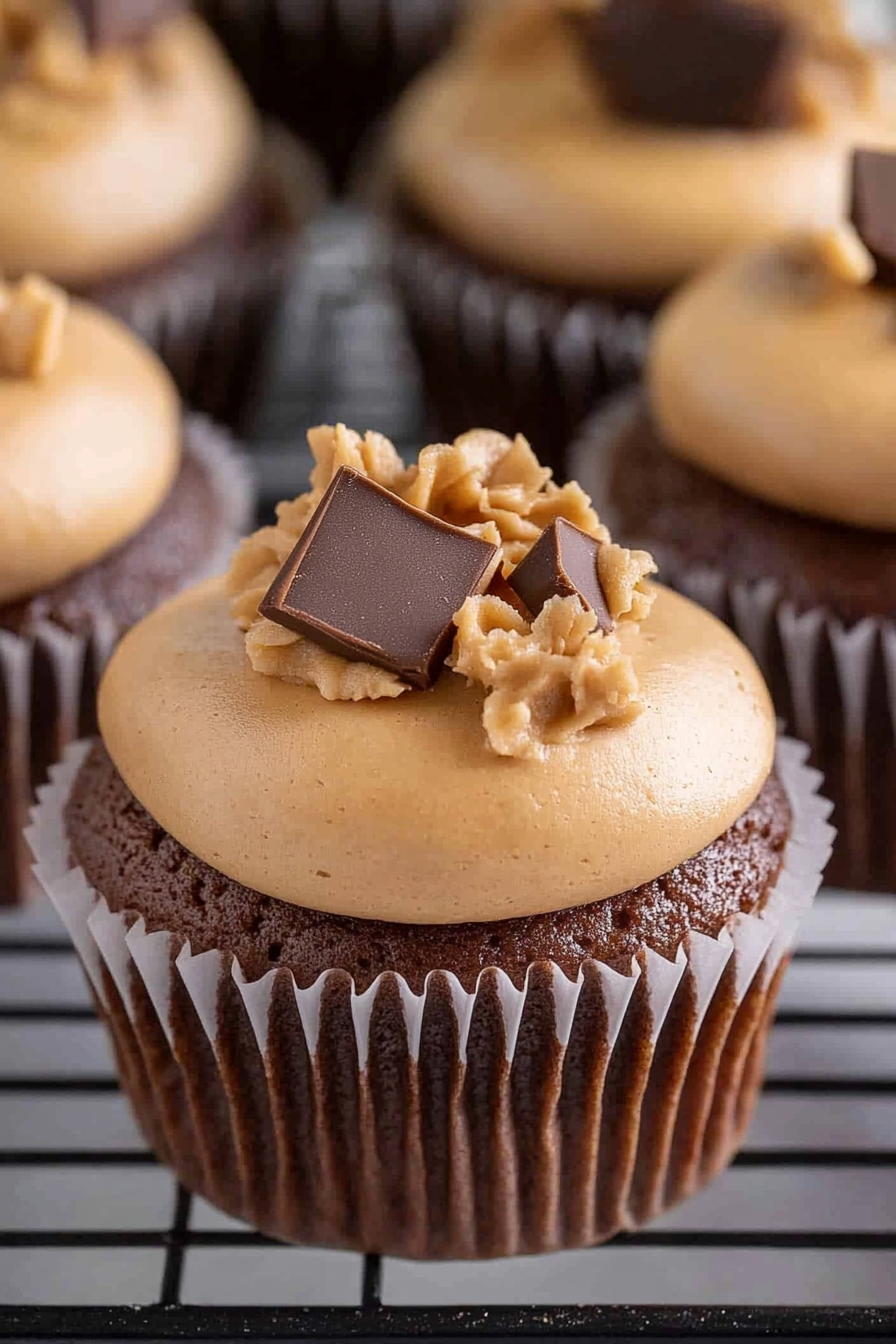 peanut butter cupcakes