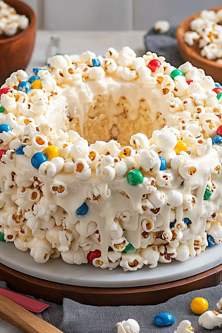 popcorn cake