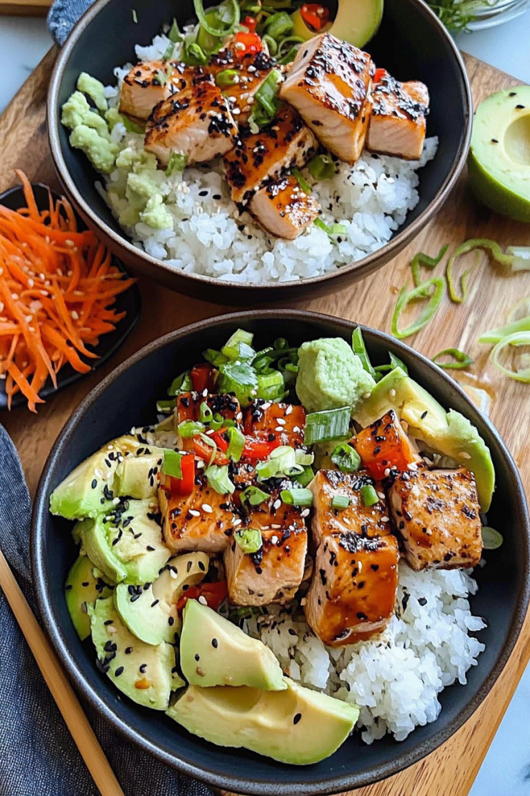 salmon bowls