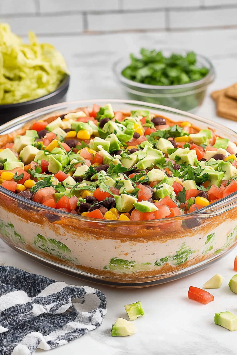 seven layer dip