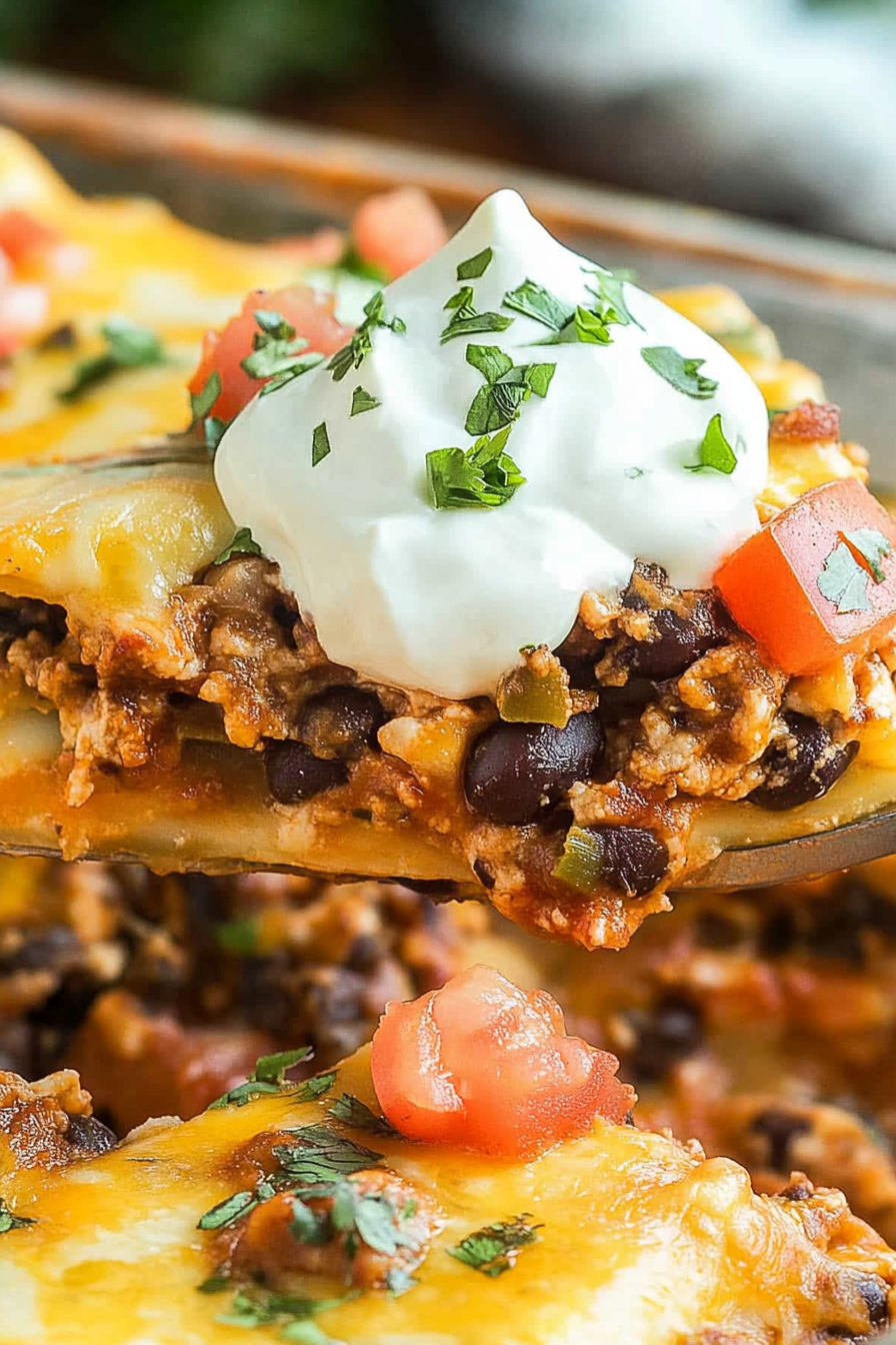 taco lasagna