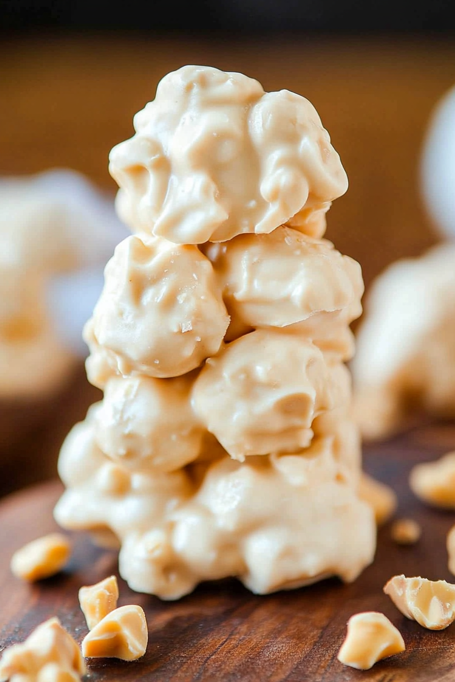 white chocolate peanut butter