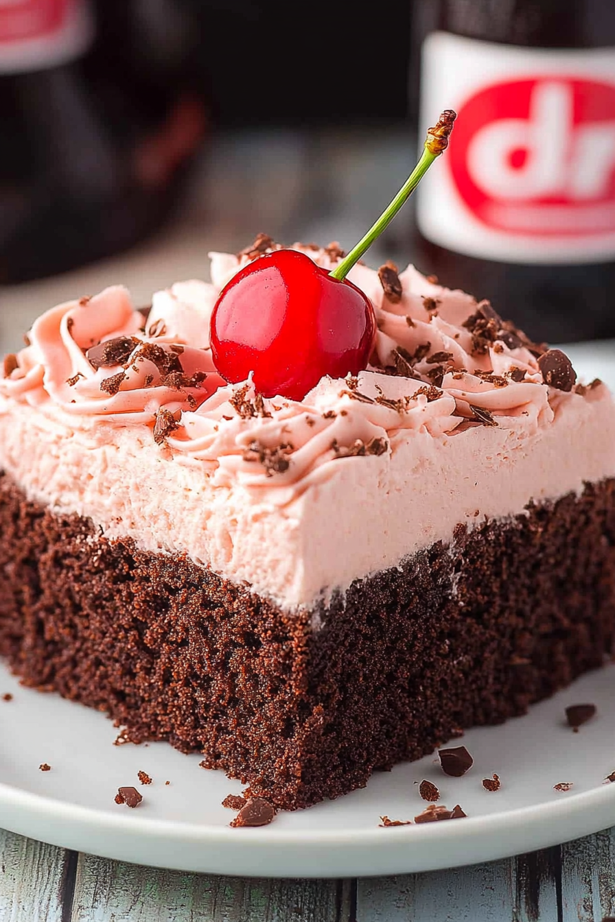 Cherry Dr Pepper Cake