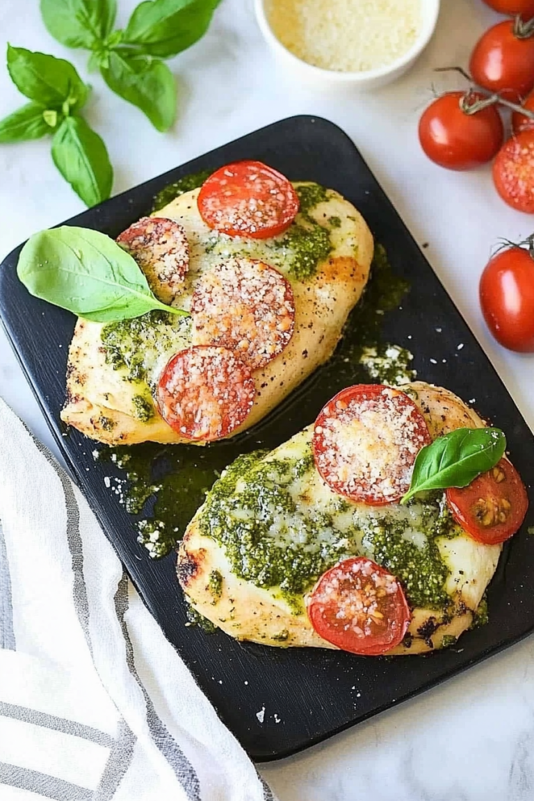 Chicken Pesto Bake