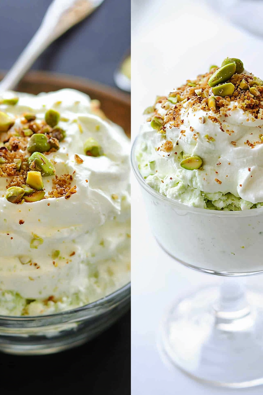 Pistachio dessert