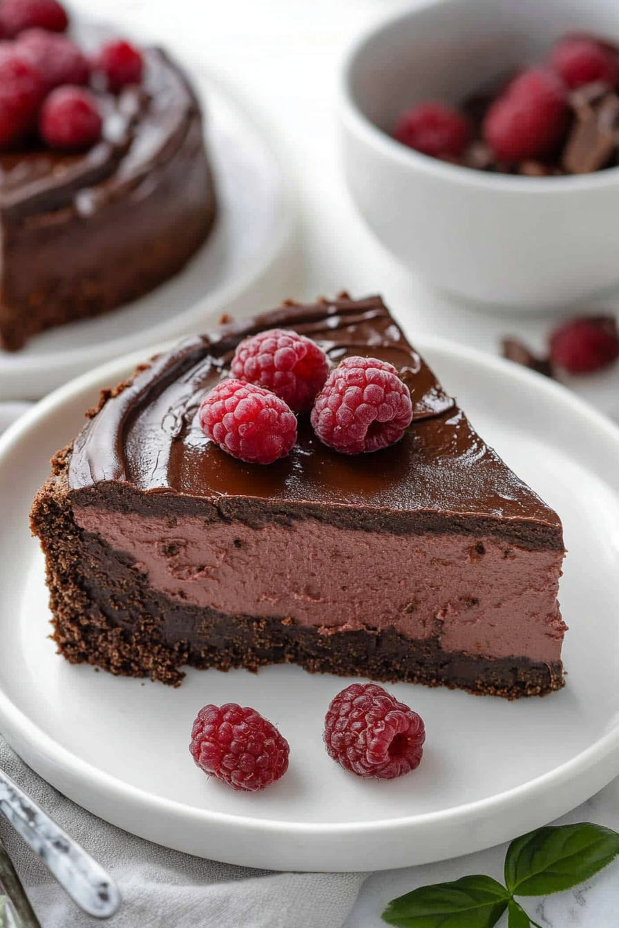 chocolate cheesecake