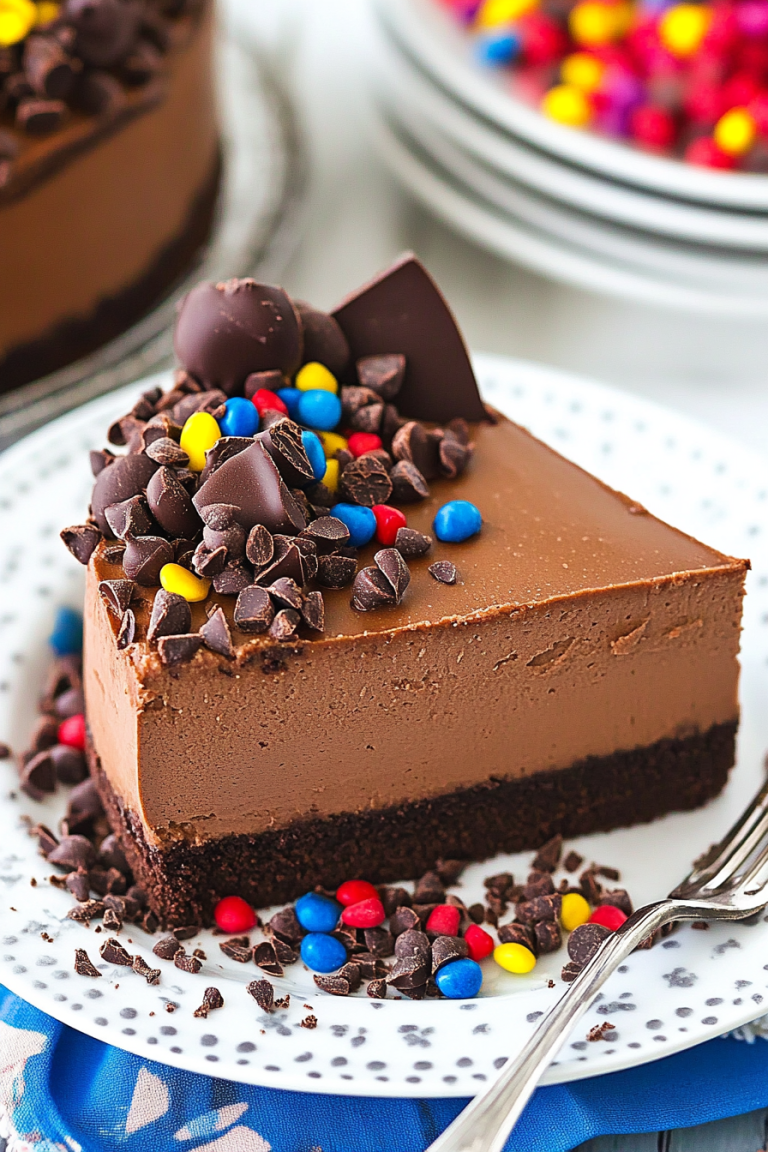 chocolate cheesecake