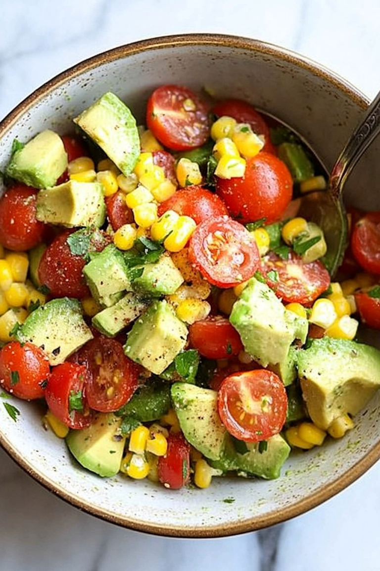 corn tomato avocado salad