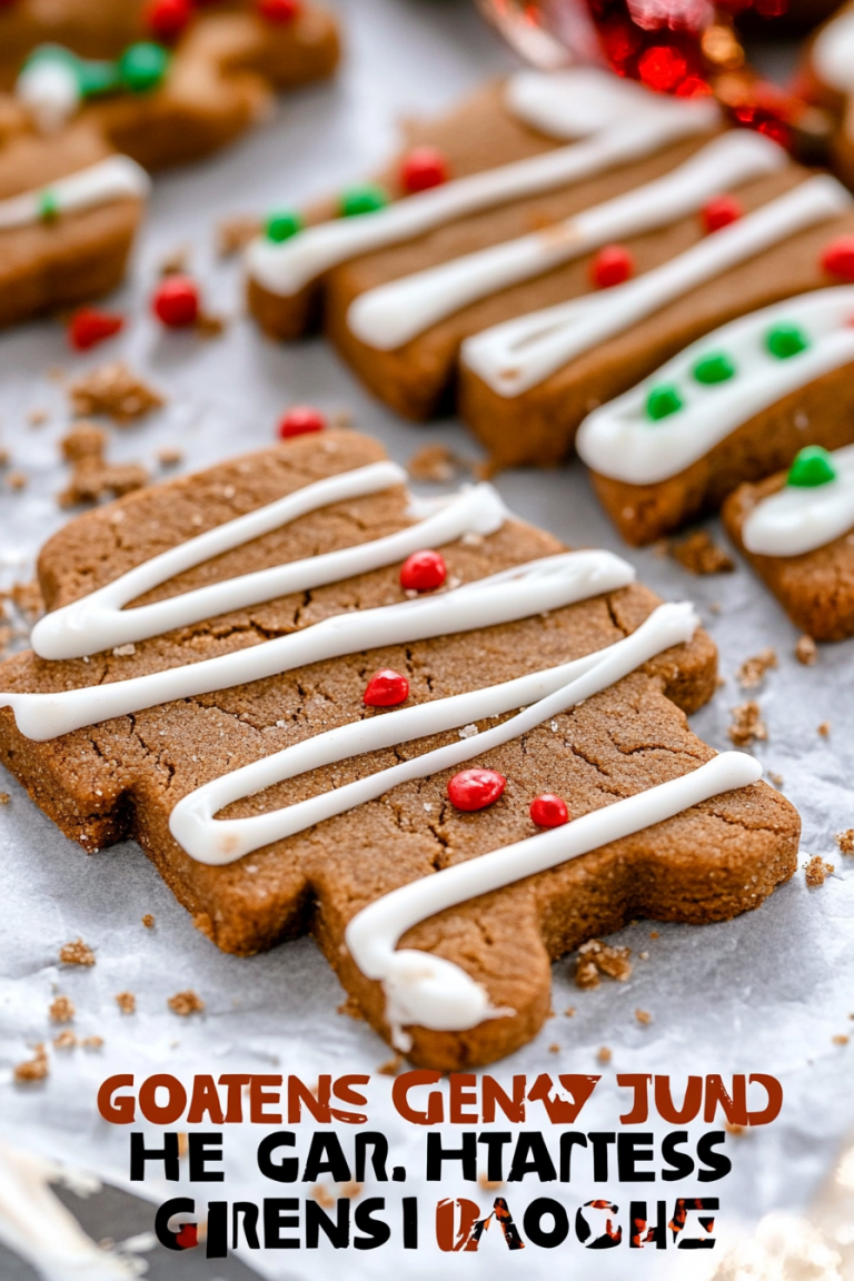 gingerbread cookie sticks