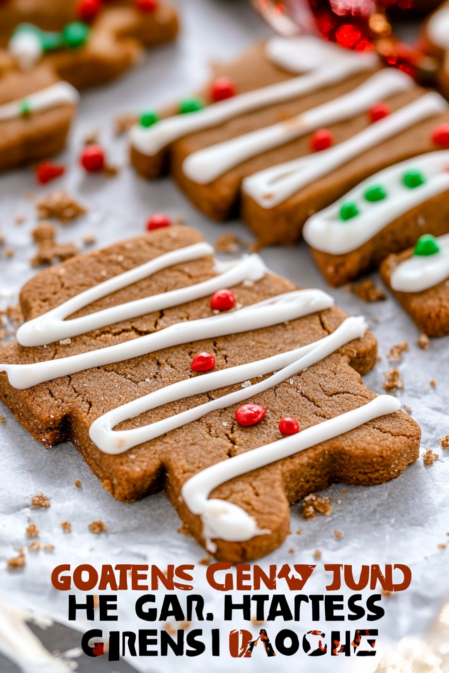 gingerbread cookie sticks