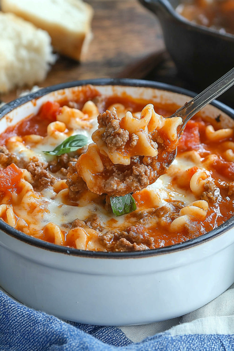 lasagna soup