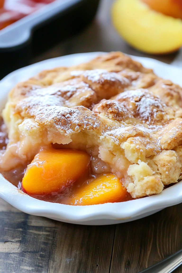 peach cobbler