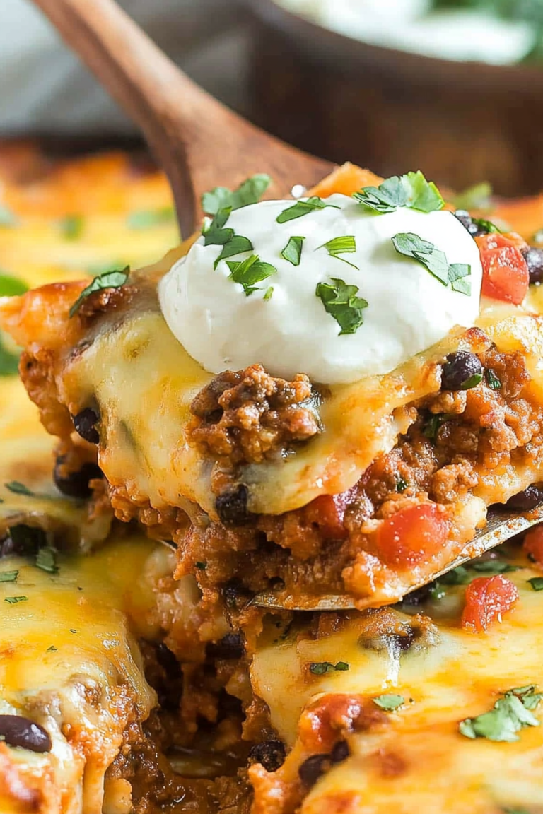 taco lasagna