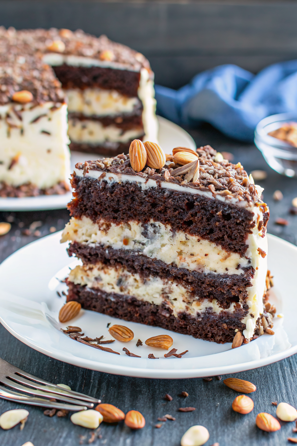 Almond Joy Layer Cake