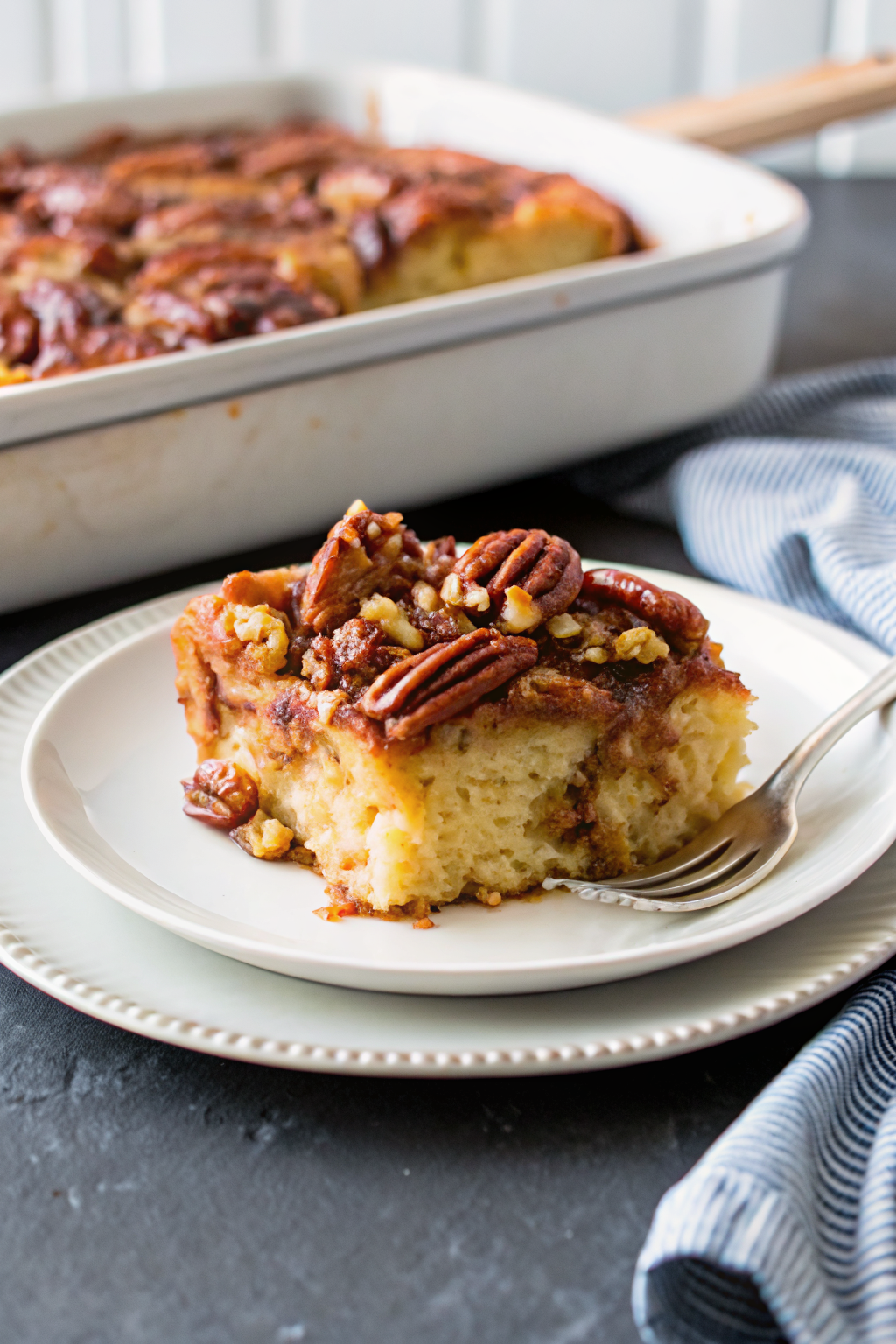 Caramel Pecan Breakfast Casserole