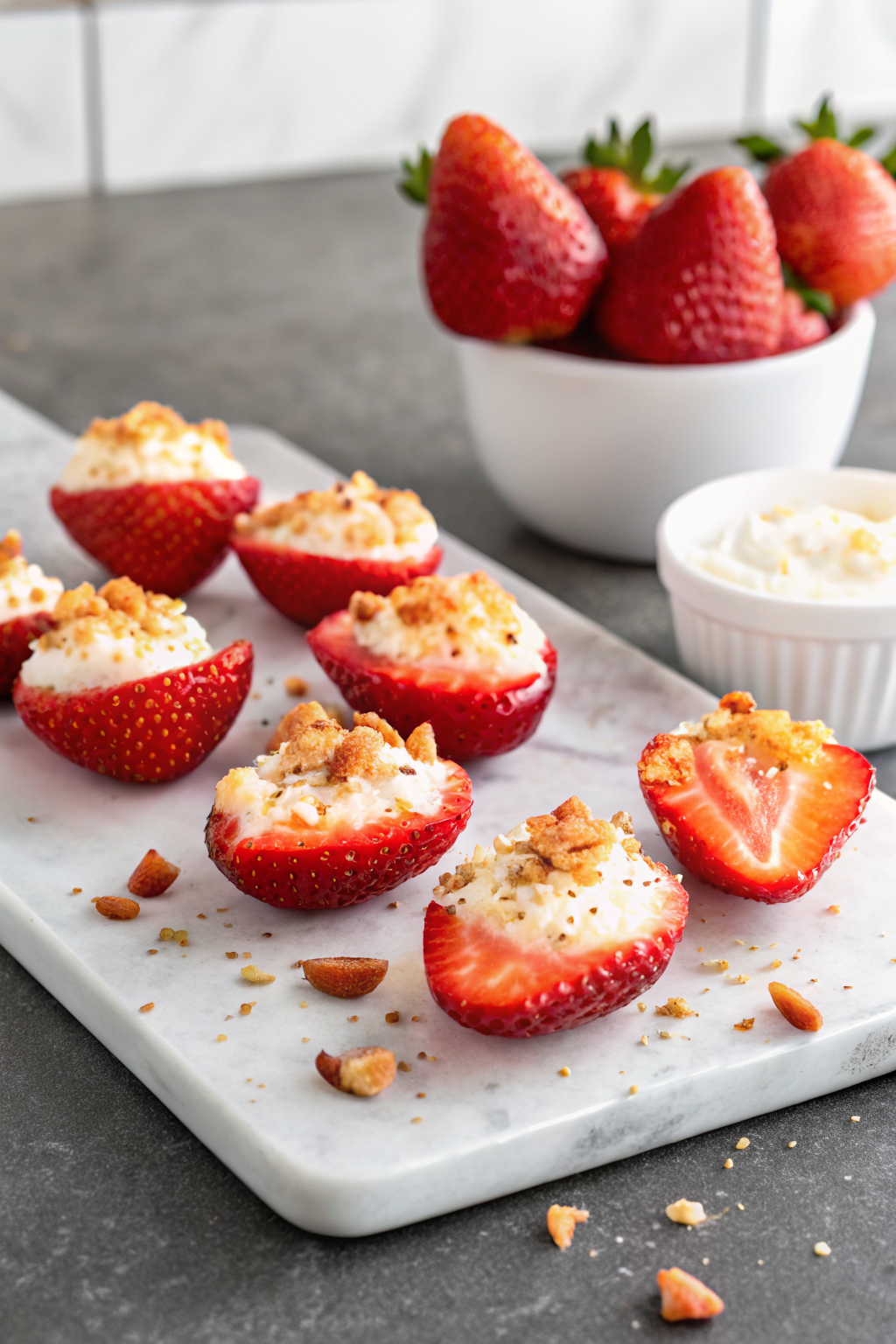 Deviled Strawberries