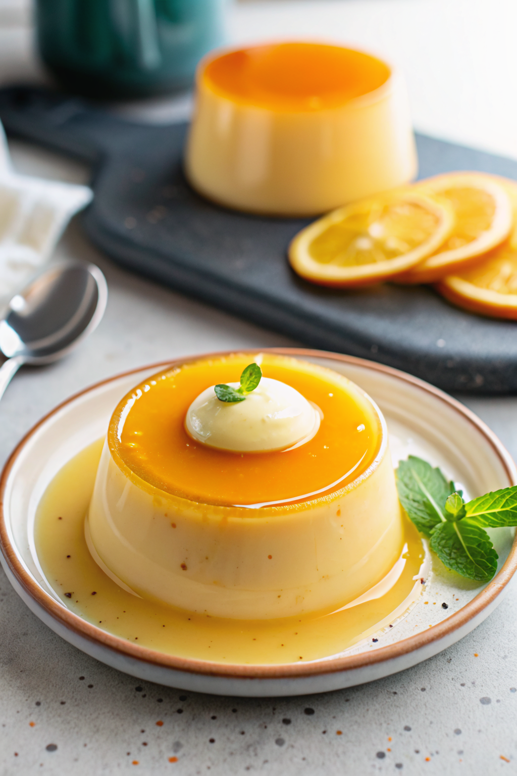 Orange Custard
