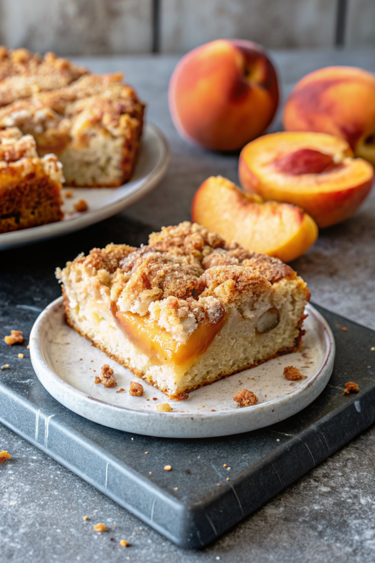 Peach Coffee Cake