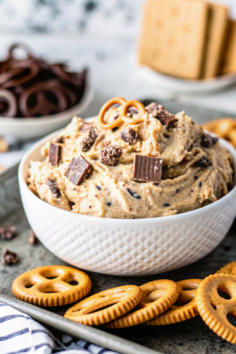 Reeses Peanut Butter Cookie Dough Dip
