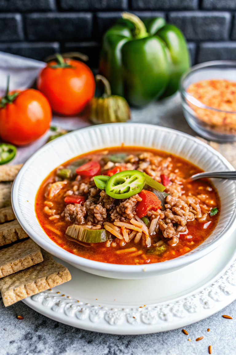Stuffed Pepper Soup